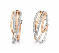 Pendientes Bertani & Co. Mujer in Oro blanco B5674